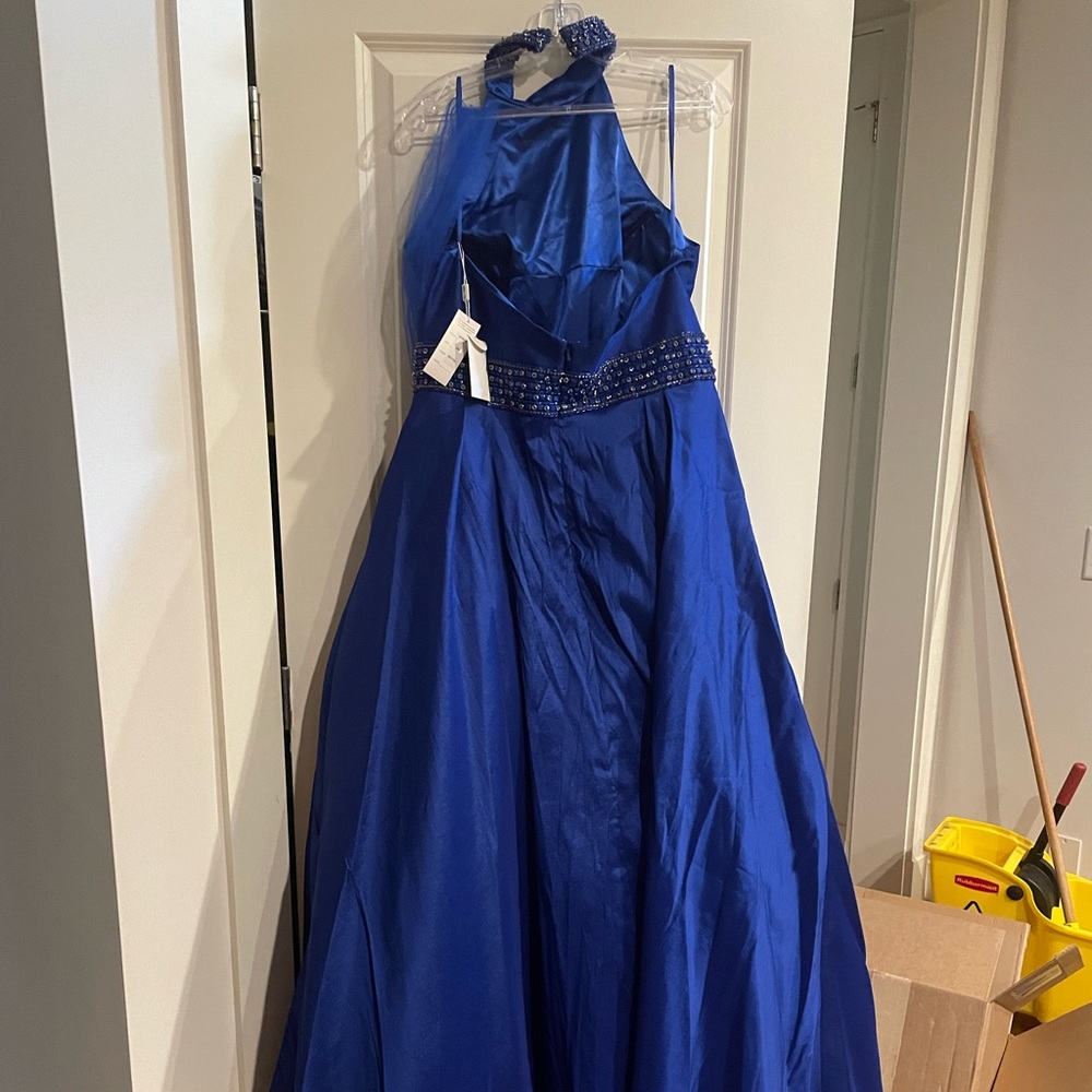 Blue prom/formal dress